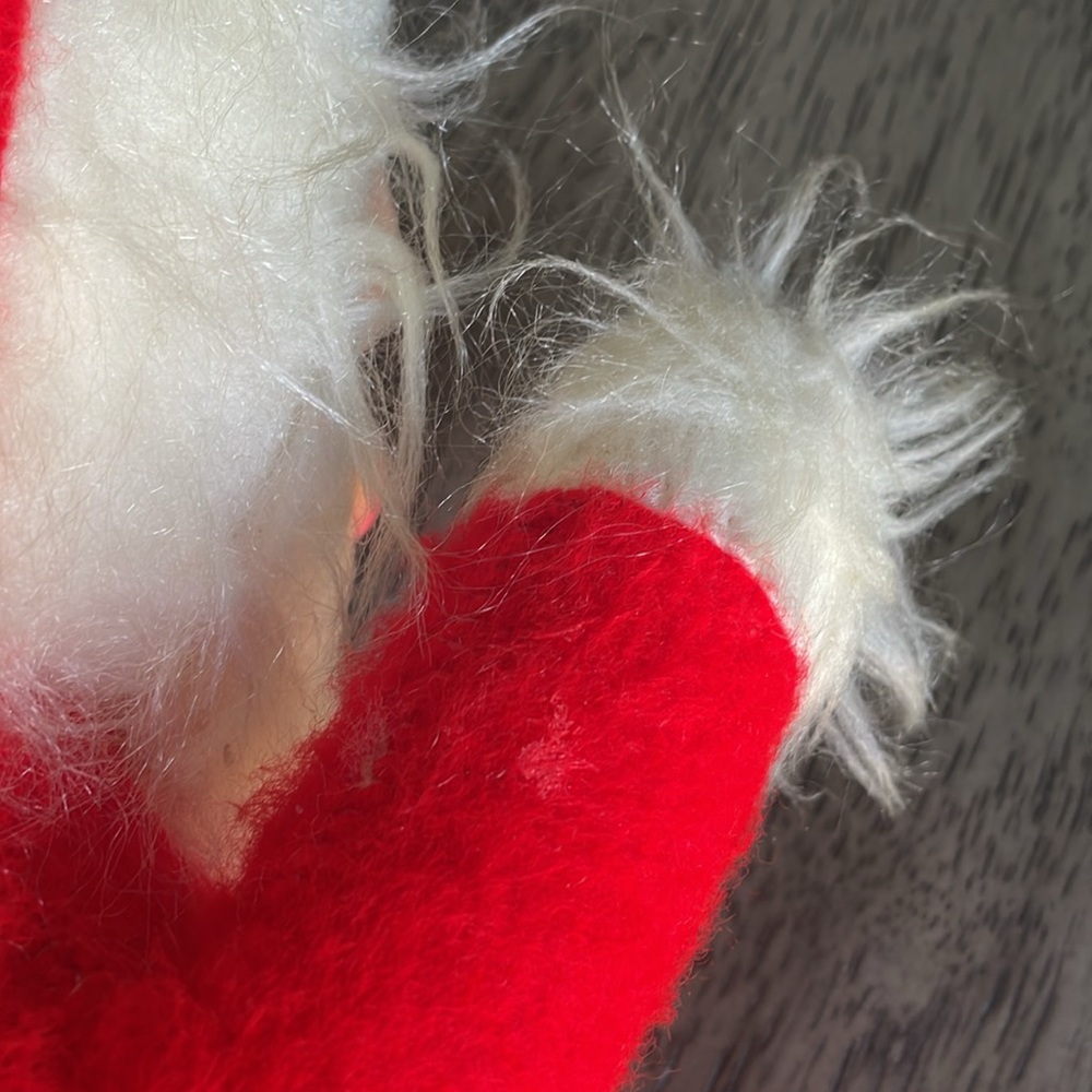 Vintage Santa Claus With Blow Mold Face and Plays Jingle Bells - Picture 10 of 13